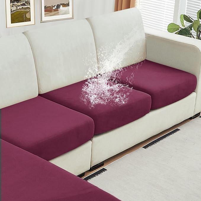 Beige washable loveseat sofa with removable cover, perfect for small apartments and modern living spaces"