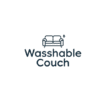 A stylish washable couch logo symbolizing clean, pet-safe, and protective furniture covers for modern homes.